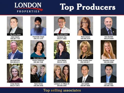 London Properties Top Producers